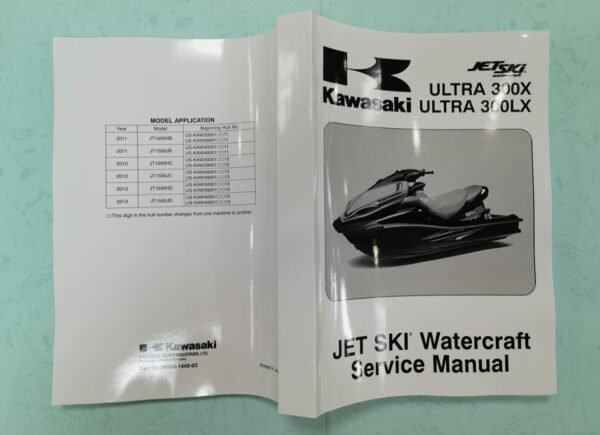 KAWASAKI JET SKI Watercraft ULTRA 300X 300LX 2011-2013 Service Manual