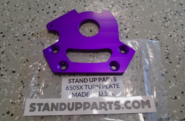 Kawasaki 650sx 650 sx jet ski Jetski steering Turn Plate Quick steer Purple RTS - Image 3