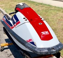 1989 Kawasaki 650SX Standup Vintage Jetski Runs Great