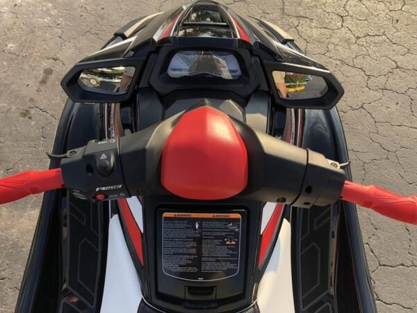 2018 YAMAHA WAVERUNNER GP 1800 GP1800R HOOD STORAGE COVER LID F2W-U517B-02-P3 with rearview mirror - Image 3